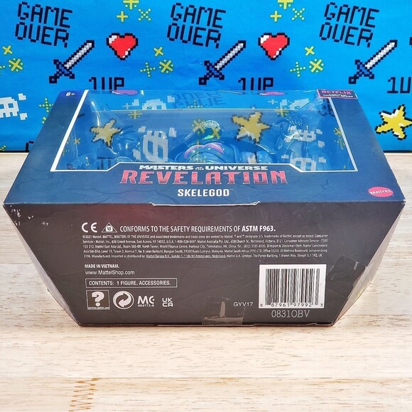 Mattel Masters of the Universe Masterverse Revelation Skelegod Skeletor He-Man - Picture 7 of 8